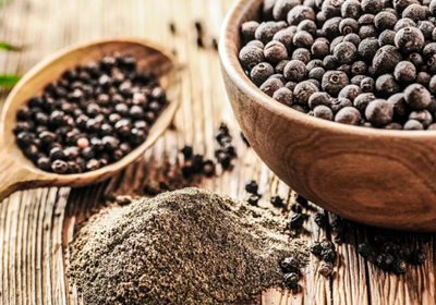 How to make black pepper into powder